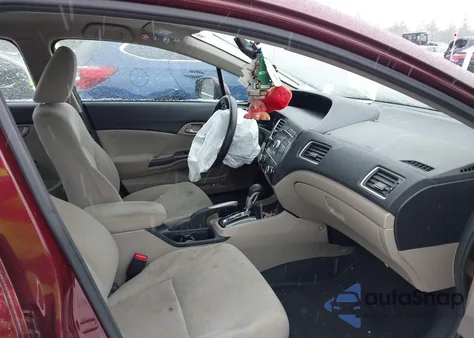 2013 Honda Civic Lx из США, поврежденный, VIN 2HGFB2F51DH599979